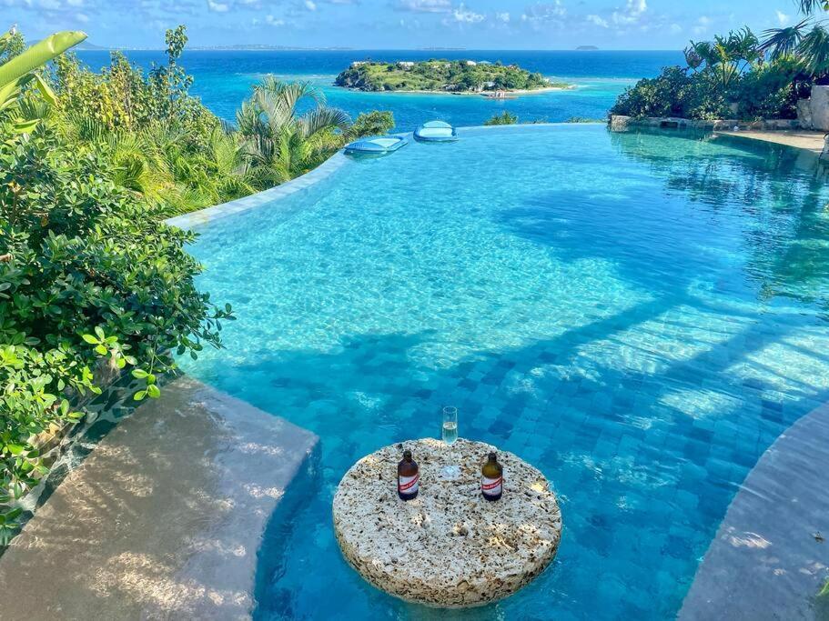 Luxury 7Br Waterfront Villa With Views Of Marina Cay And Scrub Island East End 外观 照片