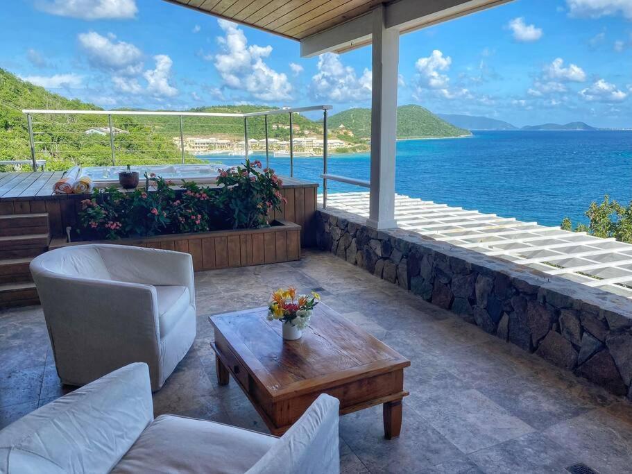 Luxury 7Br Waterfront Villa With Views Of Marina Cay And Scrub Island East End 外观 照片